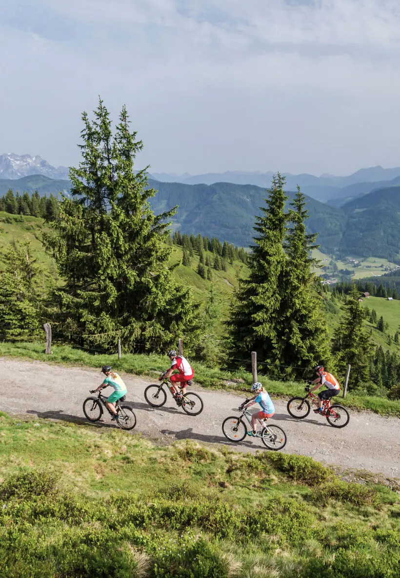 Mountainbiken in der Salzburger Sportwelt