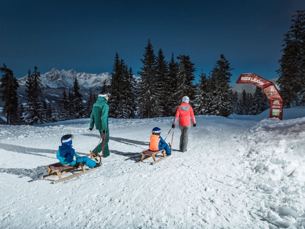 Rodeln - Winter- & Skiurlaub in Radstadt, Salzburger Land